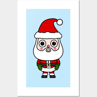 Santa Posters and Art